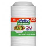 Hefty Supreme Foam Bowls 20oz 120ct