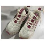 Reebok Women Athletic Sneakers Cream Pink Size 8.5