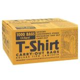 Poly-America Tssm10006w Thank You T-Shirt Bags...