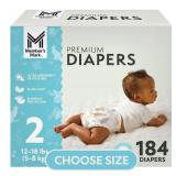 Premium Baby Diapers Size 2