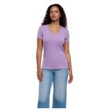 Eddie Bauer V-Neck Tee Shirt Purple Size Medium