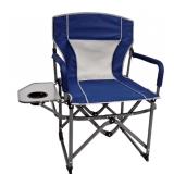 Portable Directors Chair With Side Table