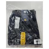 Mens Travel Jogger Pants Black Size Medium