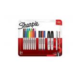 Sharpie Permanent Markers Assorted Tips 21ct