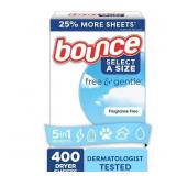 Bounce Select A Size Free  Gentle Dryer Sheets...