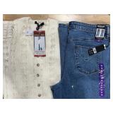 Mixed Lot Hudson Jeans Marcy Morris Duster Set