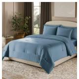 Cotton-Tencel Sateen King 3-Piece Comforter Set