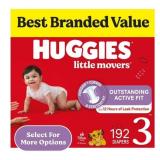 Huggies Little Movers Baby Diapers Size 3