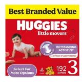 Huggies Little Movers Baby Diapers Size 3