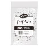 NJoy Pepper 800ct Individual Packets