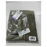 Womens Sandwash Rib Tank Dress Olive XXL