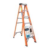 Simpli-Magic 6ft Fiberglass Step Ladder 250lb Cap