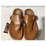 DV Dolce Vita Ulani Tan Footbed Sandals Size 10
