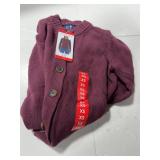 Gap Button Front Cardigan Sweater Plum Size XS