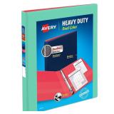 Avery Heavy Duty Dual Color 0.5 D-Ring Binder