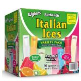 Wylers Italian Ice Freezer Pops 96ct