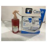 Mixed Lot Of CeraVe Lotion And Nexxus Hair Care