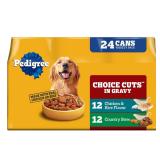 Pedigree Choice Cuts Wet Dog Food 13.2oz 24pk