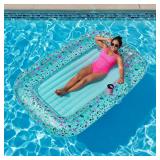 Sun Tub Inflatable Pool Float 80.5x48.5x10 Blue