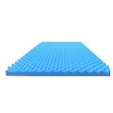 Foam Global Airflow Egg Crate Mattress Topper Twin