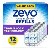 Zevo Flying Insect Trap Refill Cartridges 12pk