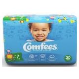 Attnds Baby Diapers Size 7 20ct