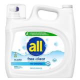 All Free Clear Liquid Laundry Detergent 208oz