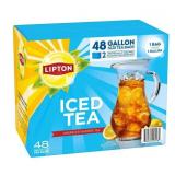 Lipton Iced Tea Gallon Size Tea Bags 48ct