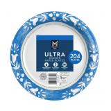 116 in Ultra Disposable Plates 204ct
