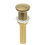 Akicon Brass Gold Pop-up Bathroom Sink Drain