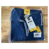 Sandwash Pique Polo Shirt Blue Size M