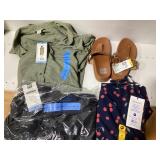 Mixed Lot Of Womens Shirt Dress And Sandals