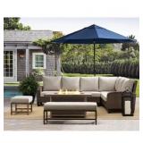 Lewiston Woven Fire Sectional Set