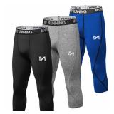 Meetyoo 34 Compression Pants Small 3pk