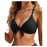 Talisea Underwire Bikini Top Black Medium