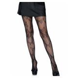 Leg Avenue Butterfly Patterned Fishnet Tights OS