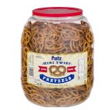 Utz Bite Size Pretzels 60 Oz Barrel