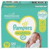 Pampers Swaddlers Newborn Diapers Size 0 129ct
