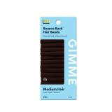 Gimme Medium Hair Ties Dark Brown 12pk