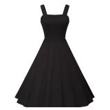 Milreason Vintage Goth Swing Cocktail Dress XXL