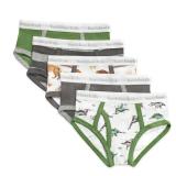 Burts Bees Baby Organic Cotton Briefs 4-5T 5pk