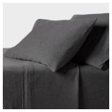 Threshold Cotton Jersey Sheet Set Full Charcoal