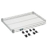 Nexel Wire Shelf 18W x 30L Silver Epoxy