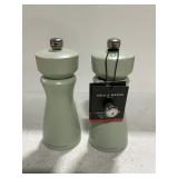 Cole and Mason Sage Green Salt and Pepper Mill Set