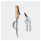 Threshold Trim And Weeding Garden Tool Set 2pk