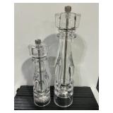 Cole and Mason Acrylic Salt and Pepper Mill Set