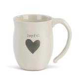 Demdaco Brave Heart Stoneware Mug 16 oz