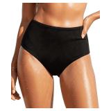 Tempt Me High Waisted Bikini Bottoms Black XL