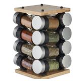 Cole Mason Blyth Bamboo 16-Jar Spice Carousel