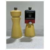 Cole and Mason Salt and Pepper Mill Set Yellow